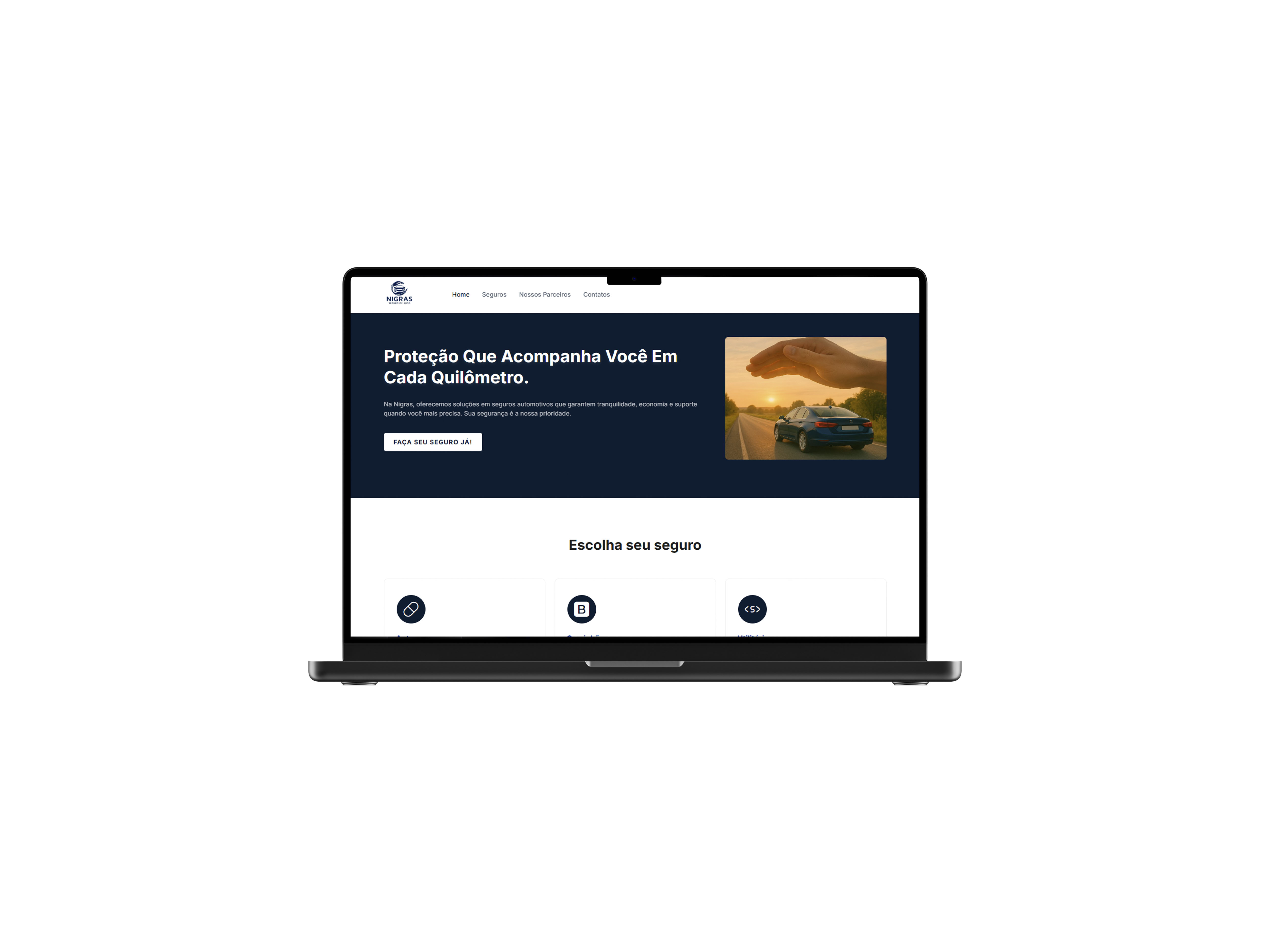 Nigras - Desenvolvimento de portal corporativo e plataforma web B2B